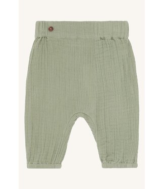 Hust and Claire Musselin Hose Thicco - Biobaumwolle - light green