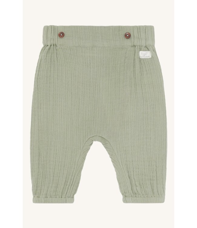 Hust and Claire Musselin Hose Thicco - Biobaumwolle - light green