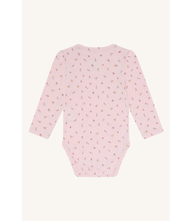 Hust and Claire Buller Body langarm Bambusviskose Vintage Pointelle - chalk pink