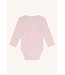 Hust and Claire Buller Body langarm Bambusviskose Vintage Pointelle - chalk pink