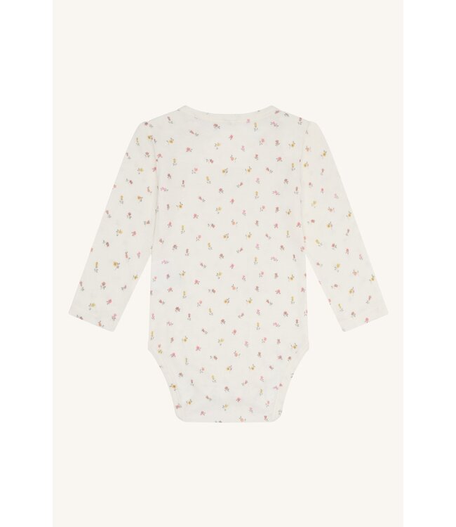 Hust and Claire Buller Body langarm Bambusviskose Vintage Pointelle - ivory