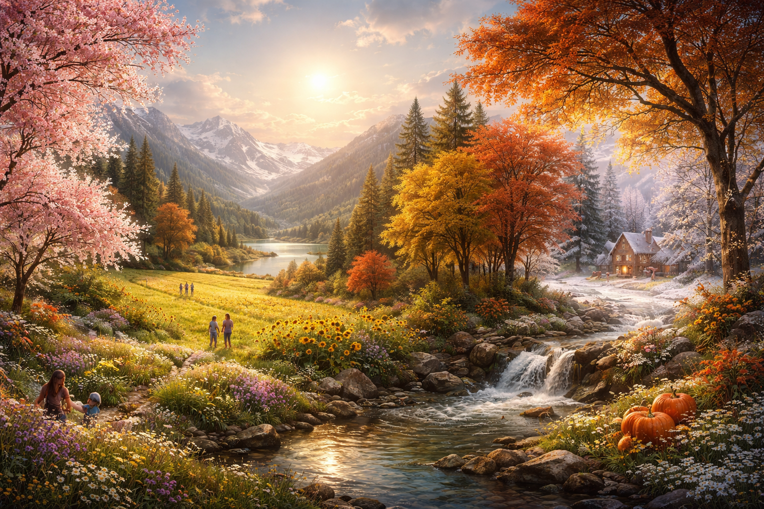 Unsere vier Jahreszeiten – Rhythmus, Algorithmus und das Prinzip des Werdens