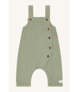 Hust and Claire Latzhose aus Bio Musselin Melik - light green