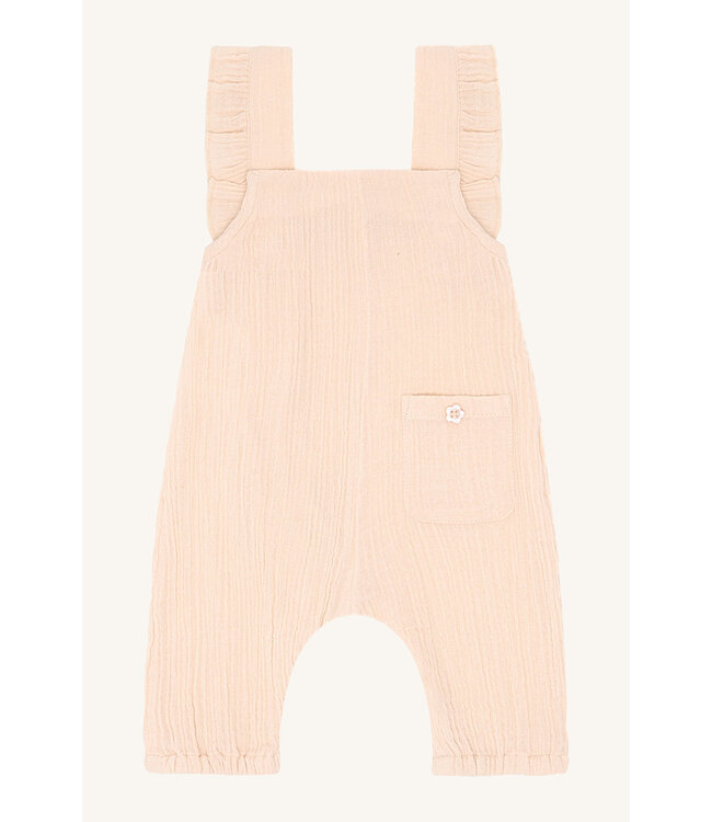 Hust and Claire Latzhose aus Bio Musselin Melik - Quartz