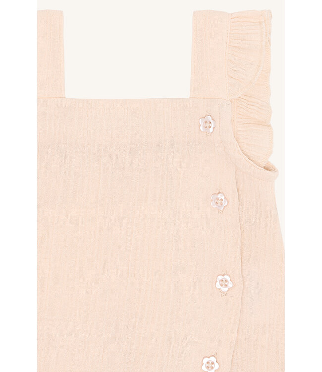 Hust and Claire Latzhose aus Bio Musselin Melik - Quartz