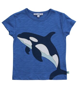 Enfant Terrible Shirt mit Orkaapplikation Biobaumwolle