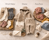 Hirsch Natur, Disana und Pure Pure by Bauer bei Bauchliebe.ch