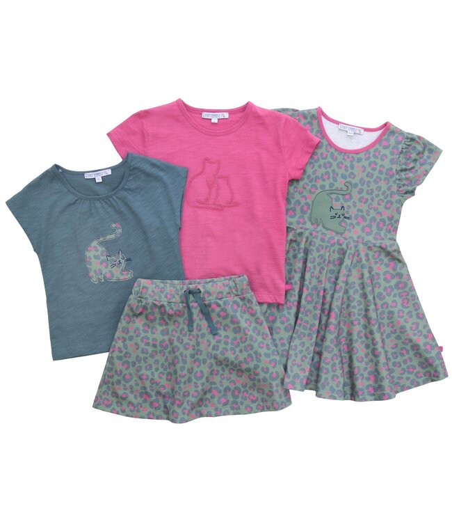 Enfant Terrible Skort mit Leo Druck aus Biobaumwolle