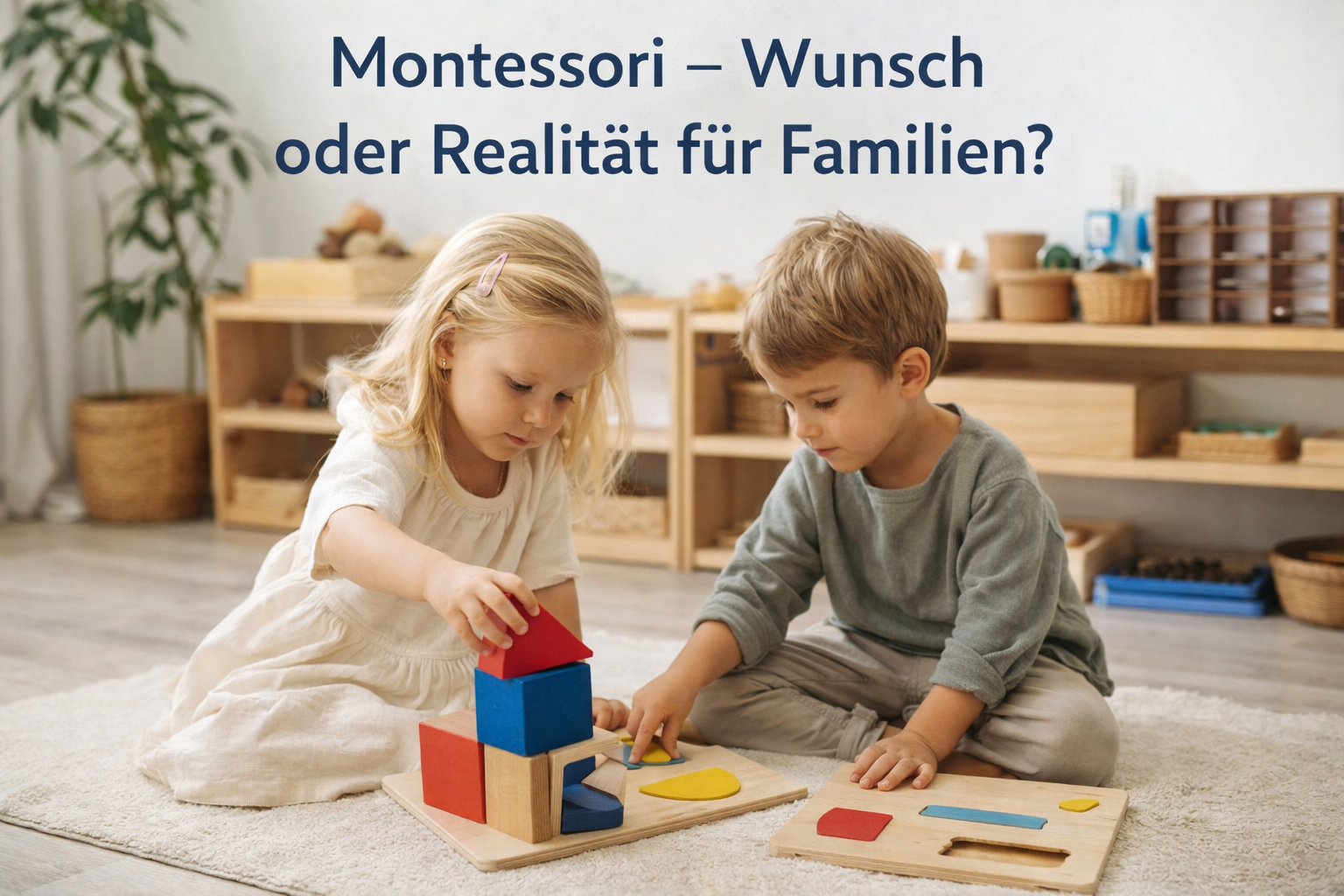 Montessori – Wunschvorstellung in der heutigen Zeit?