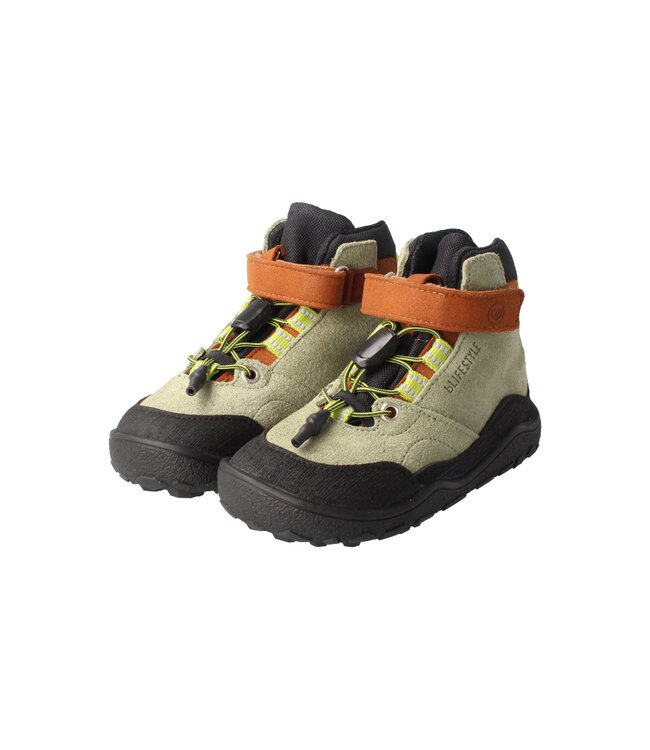 bLifestyle Barfussschuh bLIFESTYLE steinbockSTYLE TEX moosgrün