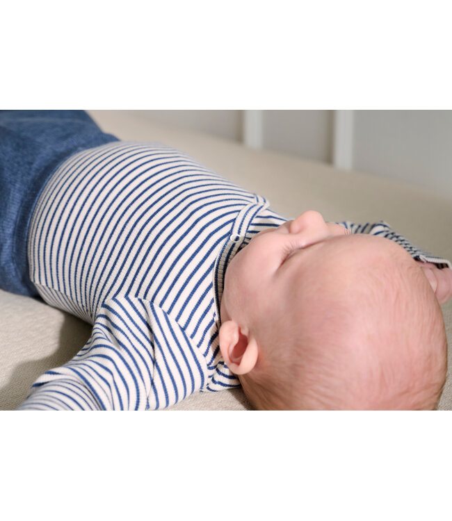 Fixoni Legging aus Tencel/Baumwolle hautfreundlich - vintage indigo melange