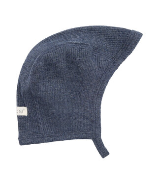 Fixoni Babymütze - Babyhäubchen Tencelmix - vintage indigo mountain