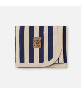 Cloby UV-Decke Navy Sandy Stripe UPF 50+