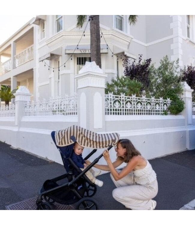 Cloby UV-Decke Peanut Sandy Stripe UPF 50+