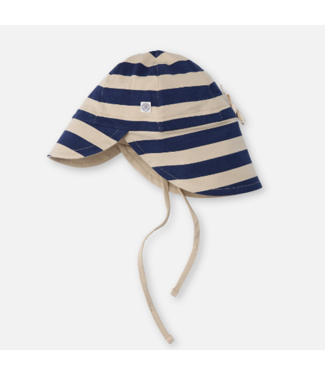 Cloby Sonnenhut UPF 50+ Navy Sandy Stripe