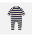 Cloby UV Baby-Overall Navy Stripe UPF50+