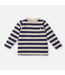 Cloby UV Langarmshirt UPF 50+ Navy Sandy Stripe