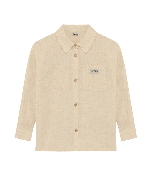 Daily7 Shirt Longsleeve Linen Sandshell für Babys & Kinder