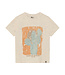 Daily7 T-shirt Nappy Print Sandshell für Kinder