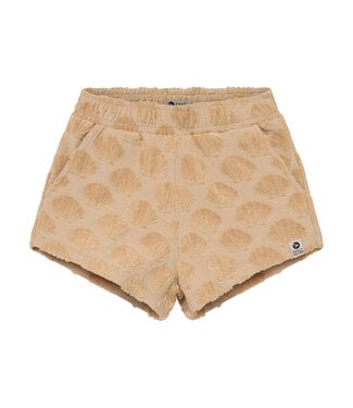 Daily7 Terry Shorts mit Muscheln - Latte Sand