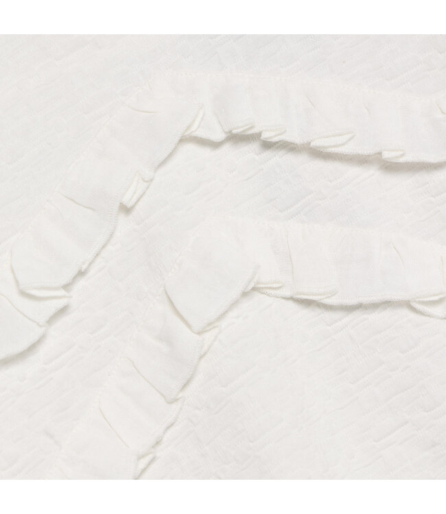 Daily7 T-shirt Longsleeve Backprint Egret