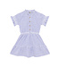 Daily7 Daily7 Dress Stripe Ruffle Lolite