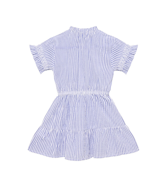Daily7 Daily7 Dress Stripe Ruffle Lolite