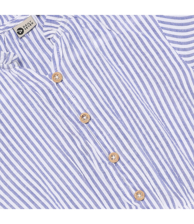 Daily7 Daily7 Dress Stripe Ruffle Lolite