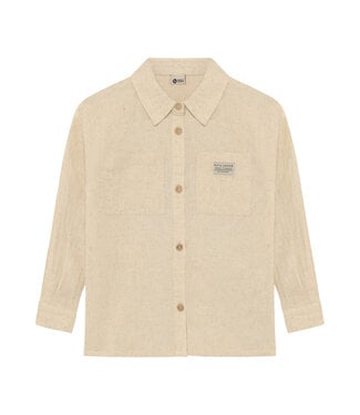 Daily7 Shirt Longsleeve Ruffle Reed Yellow