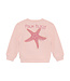Daily7 Sweater Palm Beach mit Seestern - Biobaumwolle - Silver Pink