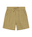 Daily7 Shorts Small Stripe Pale Olive Green