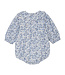 Minymo Body langarm Baumwolle gewebt Blumendruck