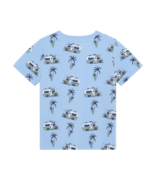 Minymo T-Shirt Camping Biobaumwolle - polaris star