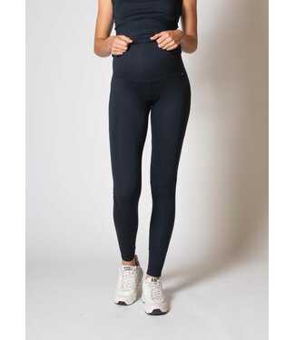 love2wait Leggings - Umstandsleggings - EcoVero Viskose - navy