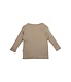 Bess Wickeljacke Baby aus Biobaumwolle gerippt - sand