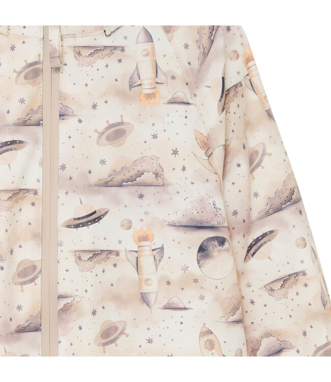 CeLaVi Regen-Overall Rakete wasserdicht - flint stone