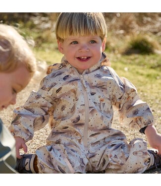 CeLaVi Regen-Overall Rakete wasserdicht - flint stone