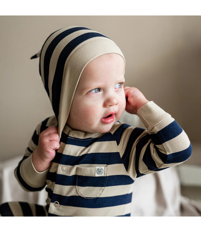 Cloby UV Babymütze Navy Stripe UPF50+