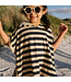 Cloby UV-Poncho Navy Sandy Stripe
