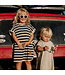 Cloby UV-Poncho Navy Sandy Stripe