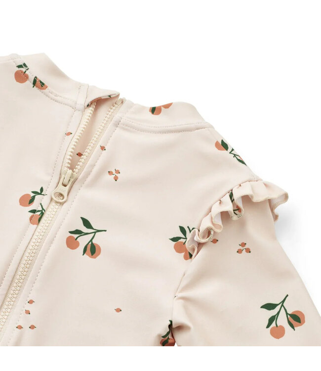 Liewood Badeanzug langarm UV40+ - Sille Kirschendesign