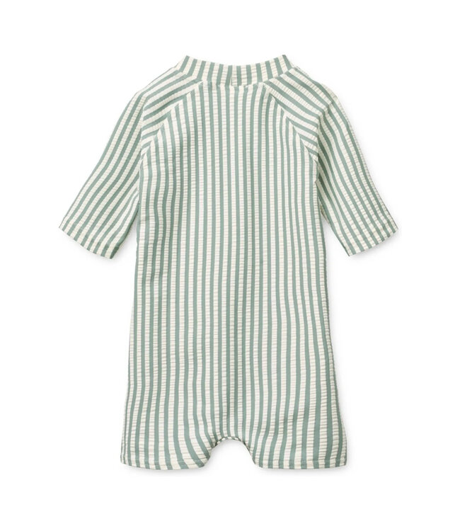 Liewood UV-Badeanzug UV40+ - Thor Kugelfisch gestreift