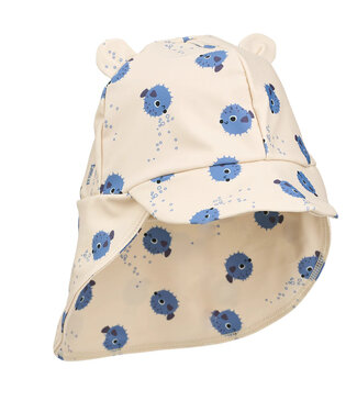 Liewood Badehut UV 40+ mit Ohren - Kugelfisch