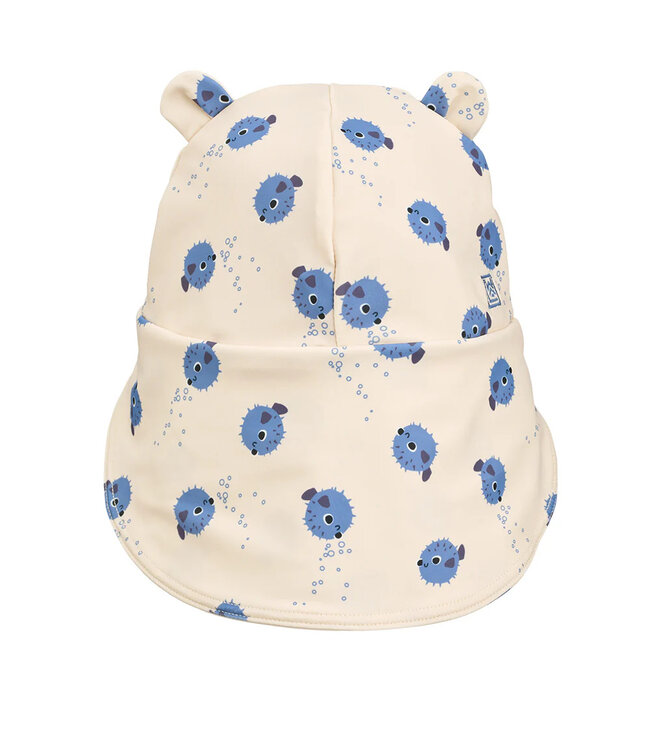 Liewood Badehut UV 40+ mit Ohren - Kugelfisch