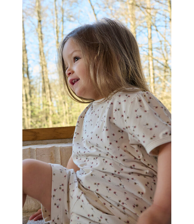 CeLaVi Pyjama Sommer Bambusviskose/Baumwolle - Blumen