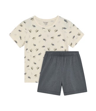 CeLaVi Pyjama Sommer Bambusviskose/Baumwolle - Schildkröten