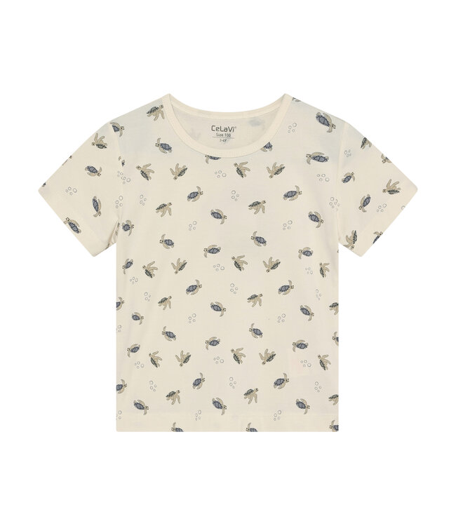 CeLaVi Pyjama Sommer Bambusviskose/Baumwolle - Schildkröten