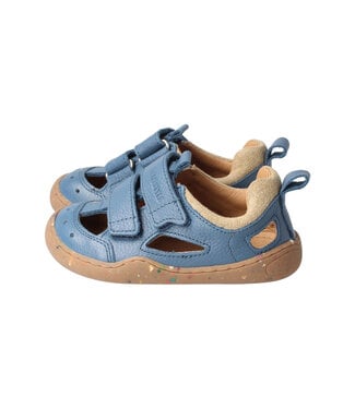 bLifestyle Barfussschuh Sandale kammmolch Nappa meerblau
