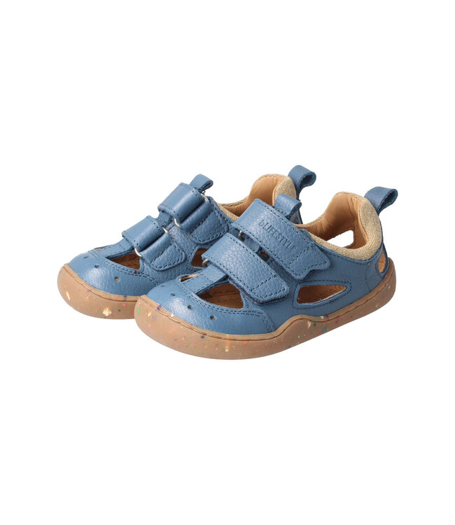 bLifestyle Barfussschuh Sandale kammmolch Nappa meerblau