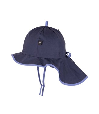 Pure Pure (Pure Pure by Bauer) Sonnenhut UPF 50+ Biobaumwolle - navy